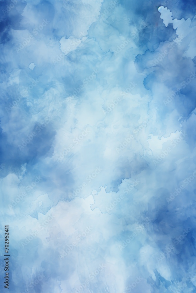 Pewter Blue watercolor abstract background