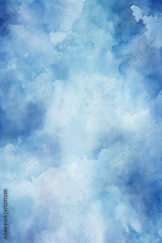 Pewter Blue watercolor abstract background © Celina