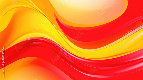 Abstract background with red and yellow lines