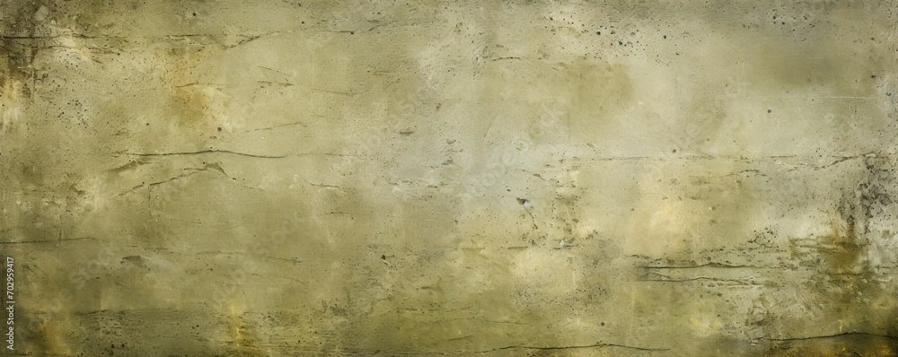 Olive background on cement floor texture 