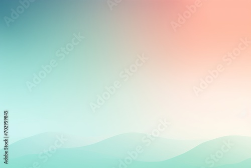 Mint navy peach pastel gradient background soft