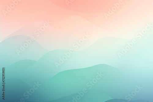 Mint navy peach pastel gradient background soft