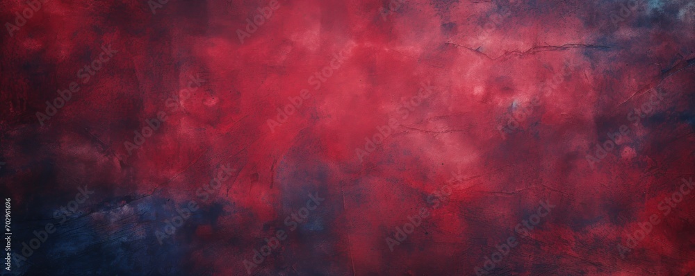 Maroon Red background on cement floor texture