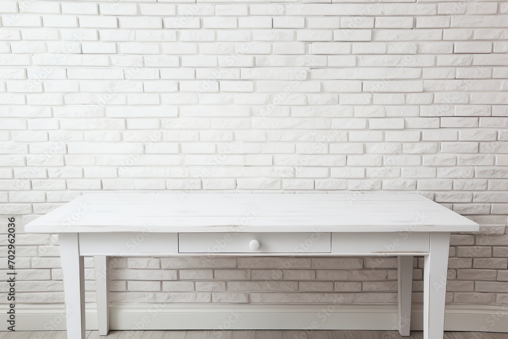 Wooden texture table on white background Wooden texture table on white background