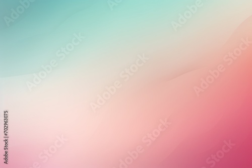 Magenta peach mint pastel gradient background