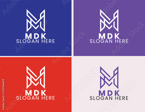 MDK business logo design