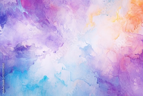Abstract colorful watercolor for background. Watercolor painting on canvas, Paint textures as a colorful abstract background, wallpaper, pattern, art print, etc, AI Generated