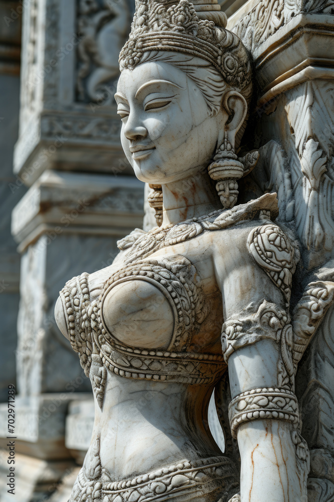 Asiatische Frauen Statue