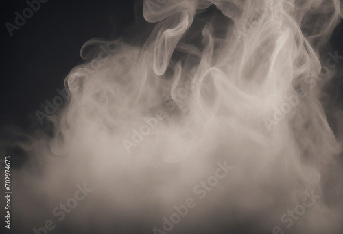 Radiant Smoke Swirls Background