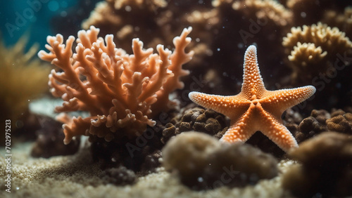 starfish on a reef © Alex