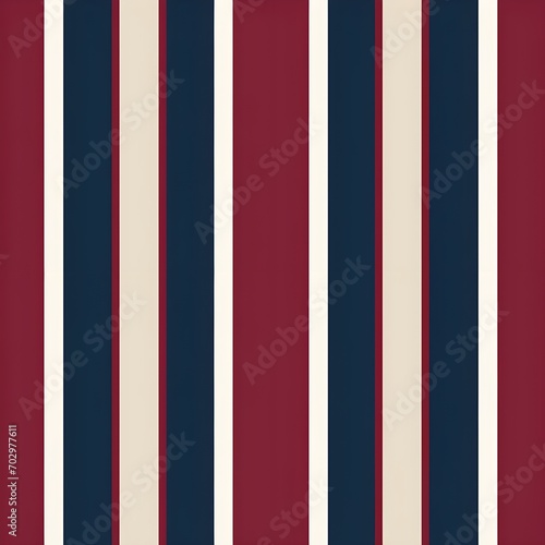 Obraz na płótnie red, white, and blue regimental stripe pattern