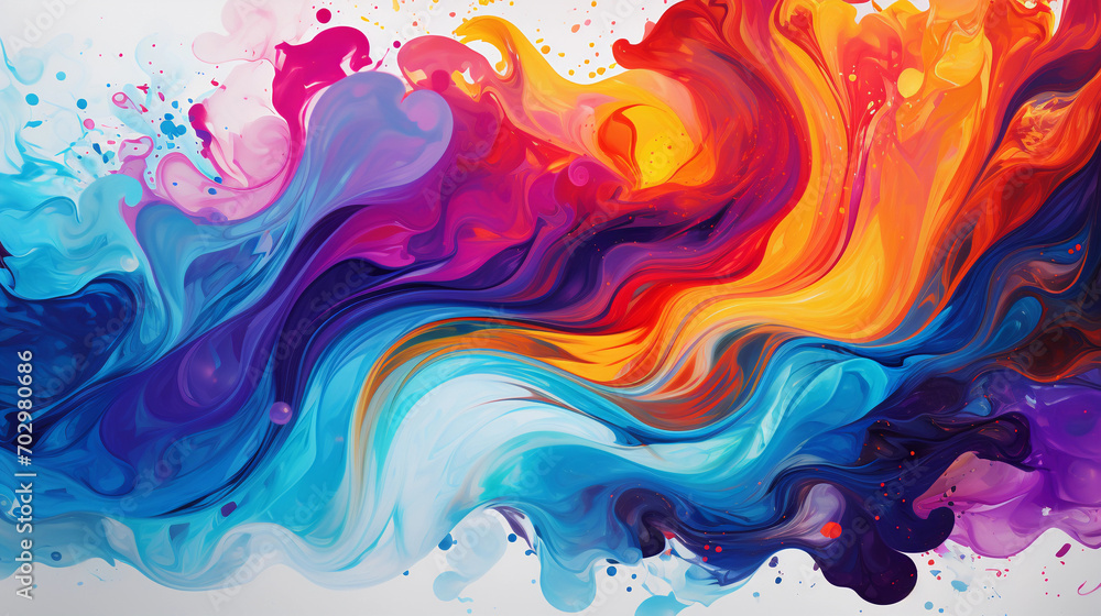 Psychedelic Tie-Dye Patterns with Swirling Colors a Vivid Display of Artistic Expression