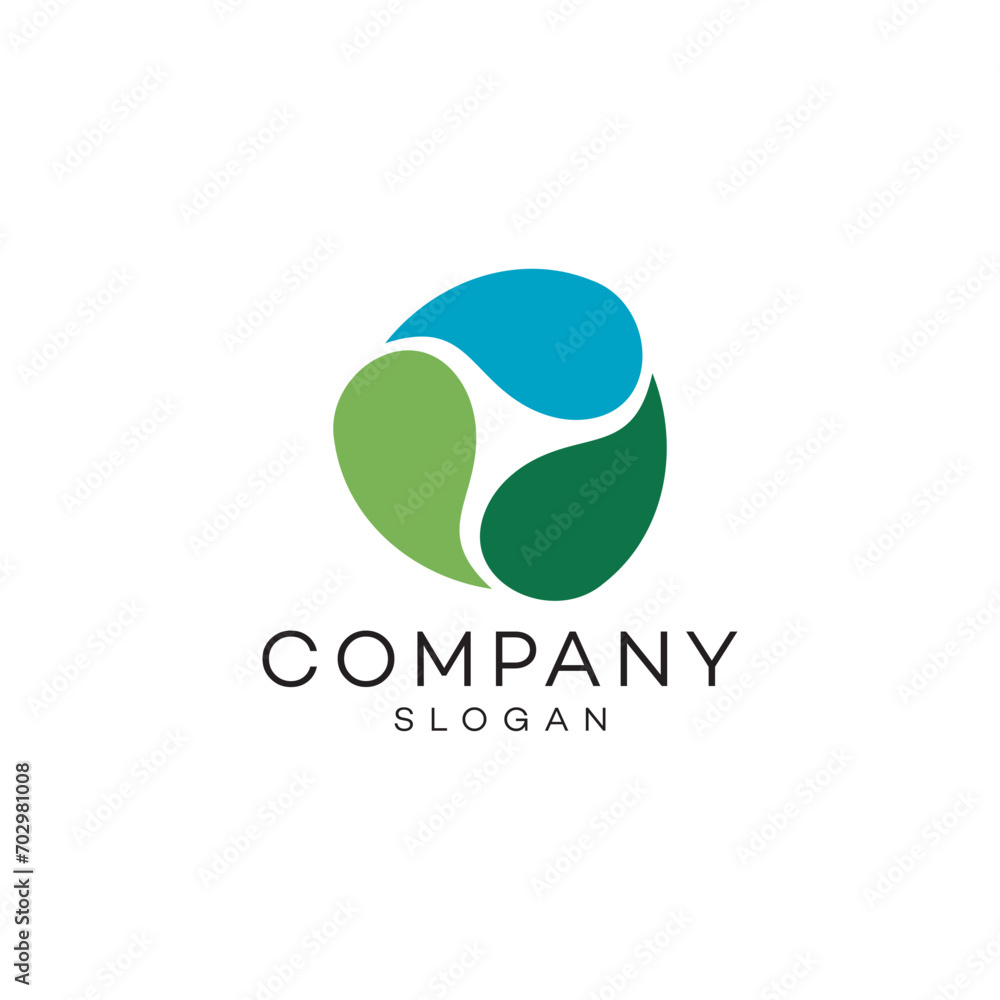 Three drops green blue logo design timeless emblem brand identity logotype abstract minimalist monogram typography vector logo Three drops green blue logo design timeless emblem brand identity logotype abstract minimalist monogram typography vector logo