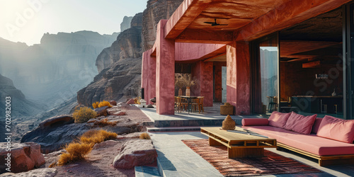 Haus in der Wüste photo