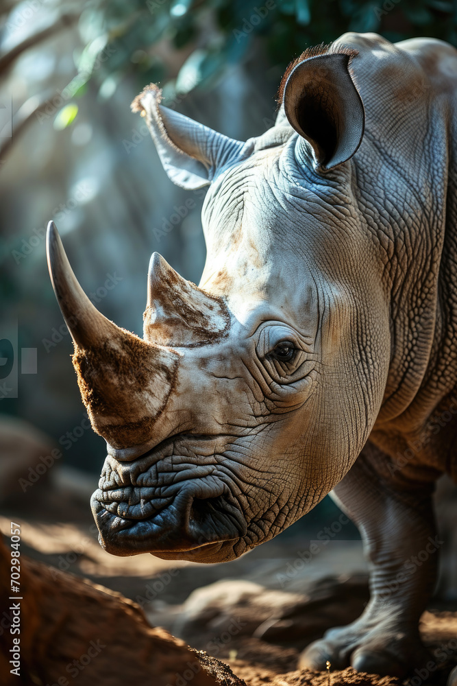 Fototapeta premium Nashorn