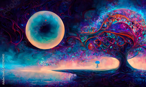 Space Dreams Otherworldly AI Art