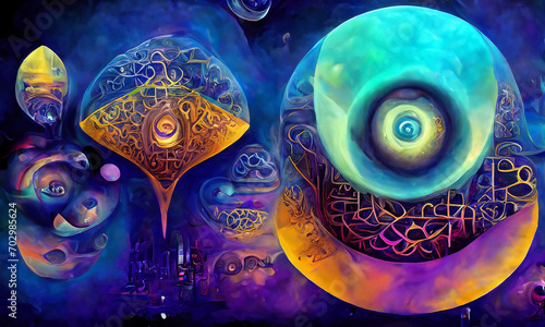 Space Dreams Otherworldly AI Art