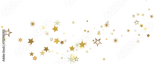 Gold Glitter Star Sparkles