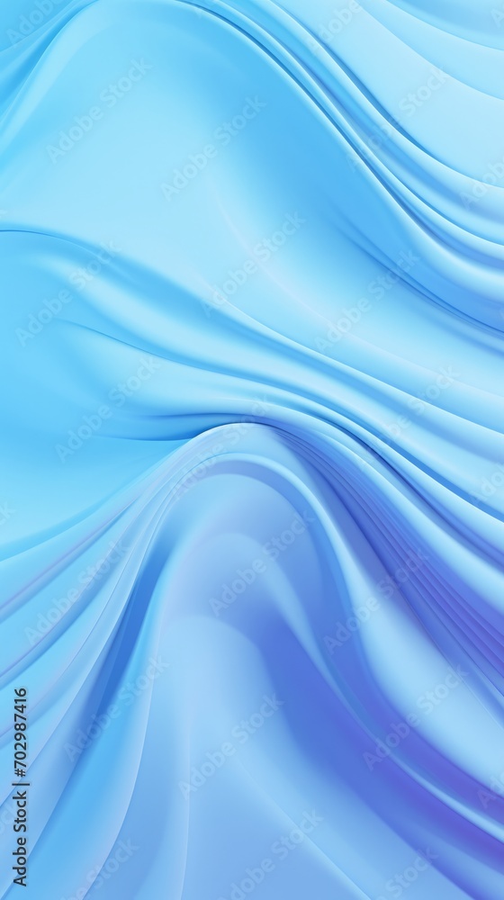 Obraz premium Abstract Blue Background with Wavy Lines