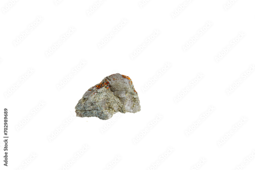 chalcopyrite mineral stone macro on white background chalcopyrite mineral stone macro on white background