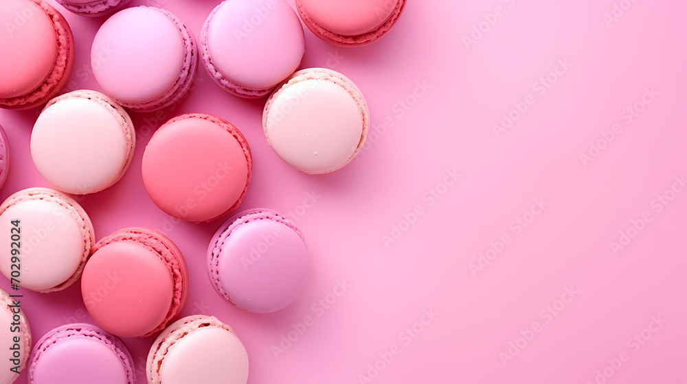 Obraz premium Wedding background, Valentine's Day hearts, Valentine's Day background, blank copy space