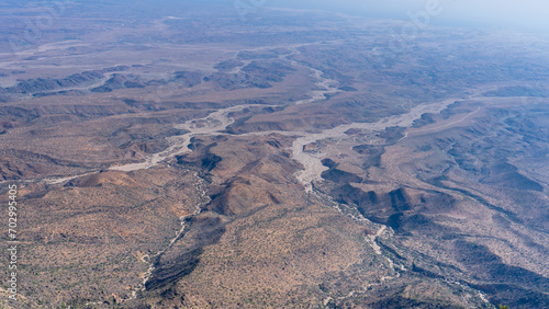 view of Jabal Samhan with majestic mountain in dhofar region.