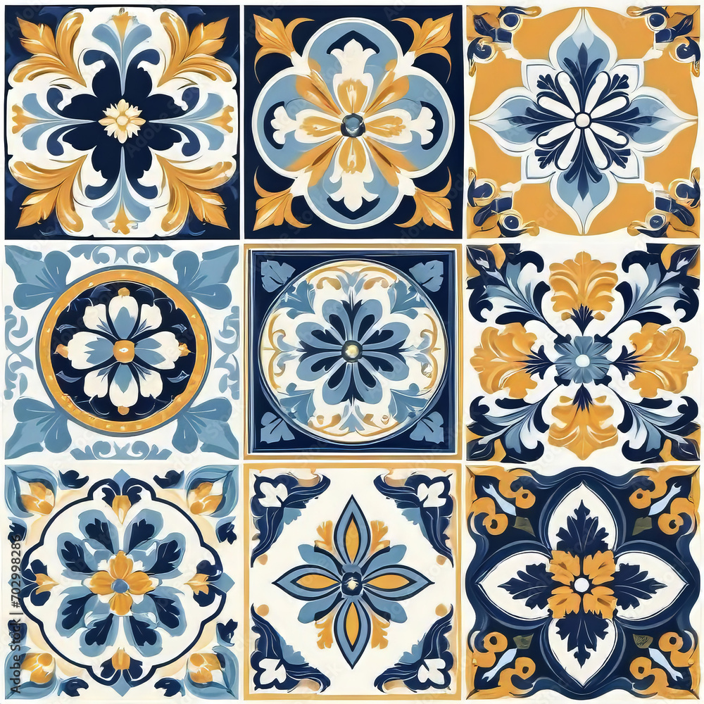 Mediterranean blue tile patterns, Portuguese tile patterns, ceramic tile pattern for kitchen, bathroom, Mediterranean blue tile patterns, Portuguese tile patterns, ceramic tile pattern for kitchen, bathroom,