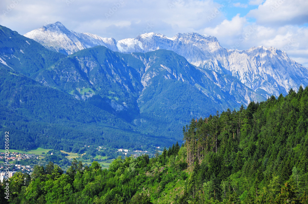 Alpine landscape near Innsbruck, Austria