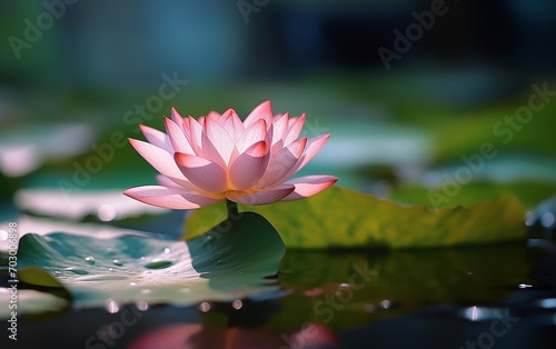 Lotus in the lake