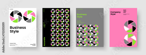 Creative Business Presentation Design. Abstract Brochure Layout. Isolated Book Cover Template. Flyer. Report. Banner. Background. Poster. Newsletter. Portfolio. Notebook. Catalog. Pamphlet © kitka