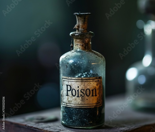 Small poison bottle