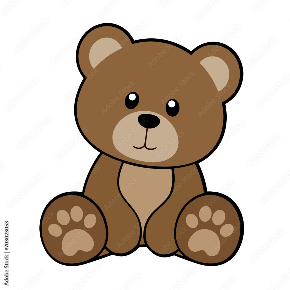 oso dibujo vector marron oso dibujo vector marron