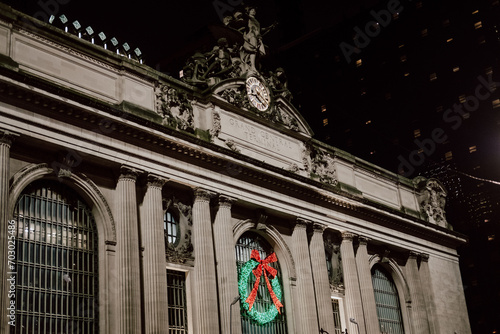 Streets and buildings in new York City manhattan bridge Brooklyn architecture Grand Central station upper east side sunset over midtown 