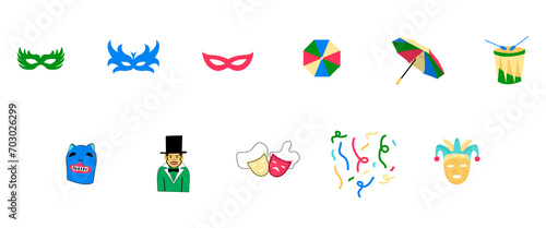 Ícones de Carnaval