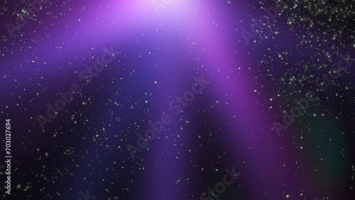 Bright lights and dust. Computer generated 3d render