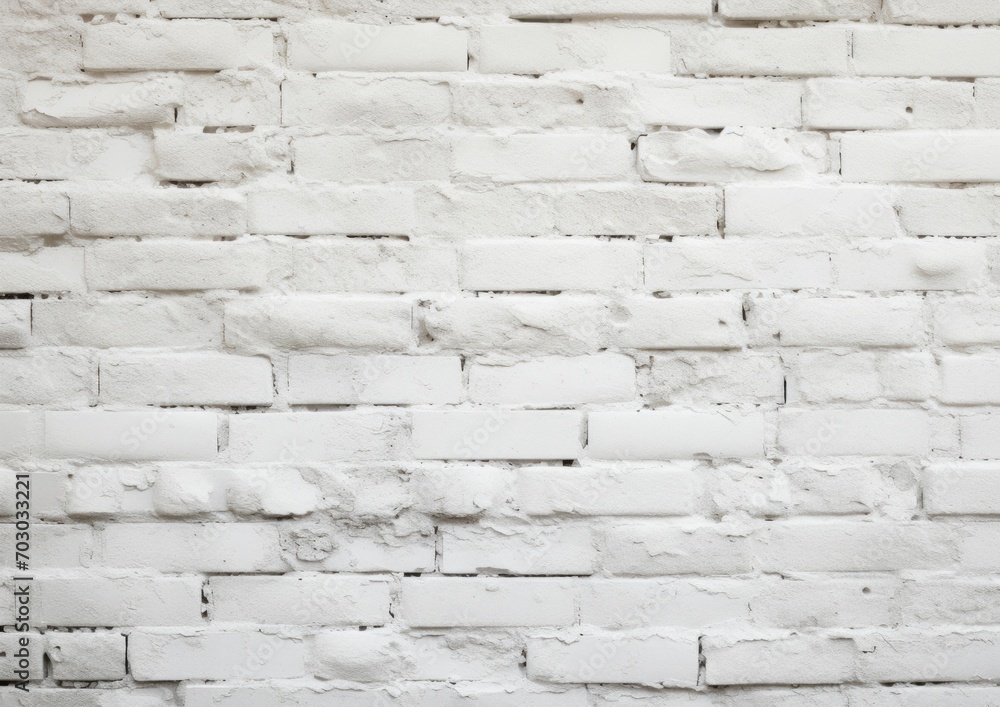 Old white brick wall background texture, wide panorama of masonry Old white brick wall background texture, wide panorama of masonry