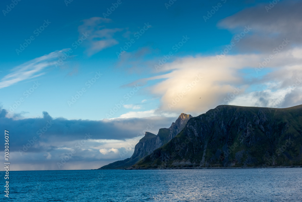 Mountains of the Lofoten Islands,  Norway
