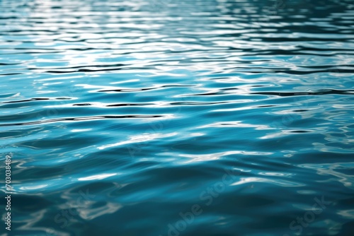 Gently rippled texture of a calm blue lake surface.