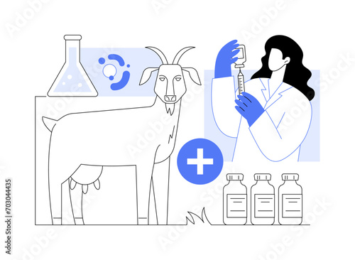 Antiparasitic drugs isolated cartoon vector illustrations.