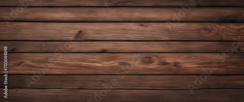 Antique weathered dark wooden table texture - top view