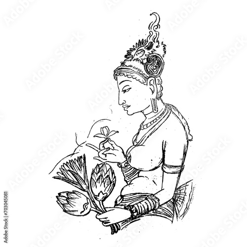 Sigiriya Frescoes 