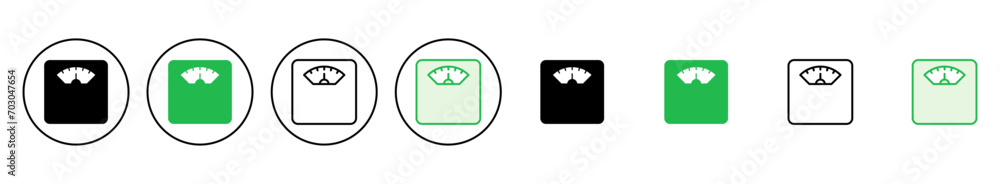 Scales icon set. Weight scale icon. Law scale icon. Justice Scales icon set. Weight scale icon. Law scale icon. Justice