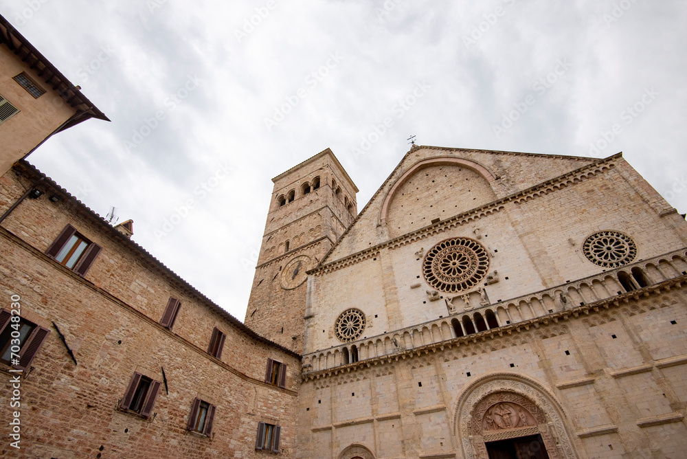 Cathedral of San Rufino - Assisi - Italy Cathedral of San Rufino - Assisi - Italy