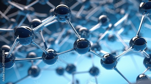 Molecule and atom model 