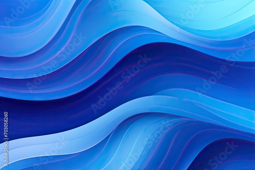 Blue abstract background use for banner, cover, poster, wallpaper, design with space for text © PinkiePie