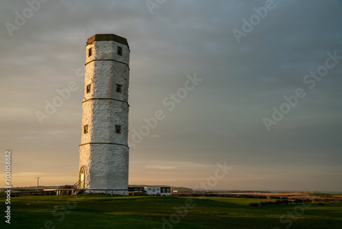 Chalk Tower, Flamborough Old Lighthouse, designed by Sir John Clayton in 1674