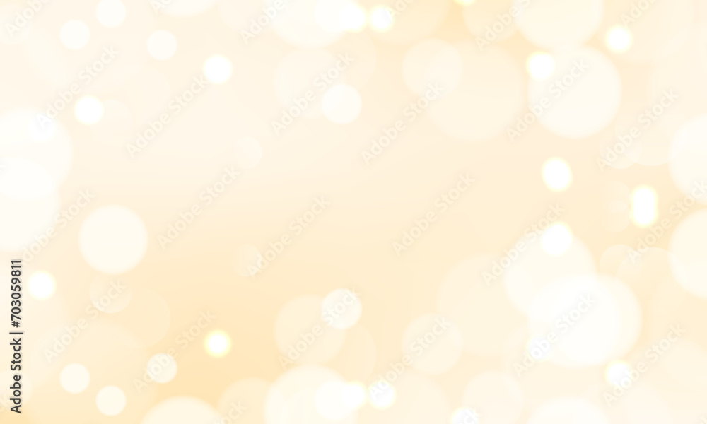 Naklejka premium Vector realistic bokeh lights wallpaper