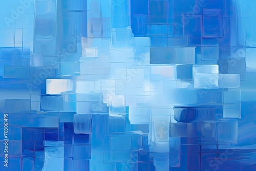 Blue abstract background use for banner, cover, poster, wallpaper, design with space for text