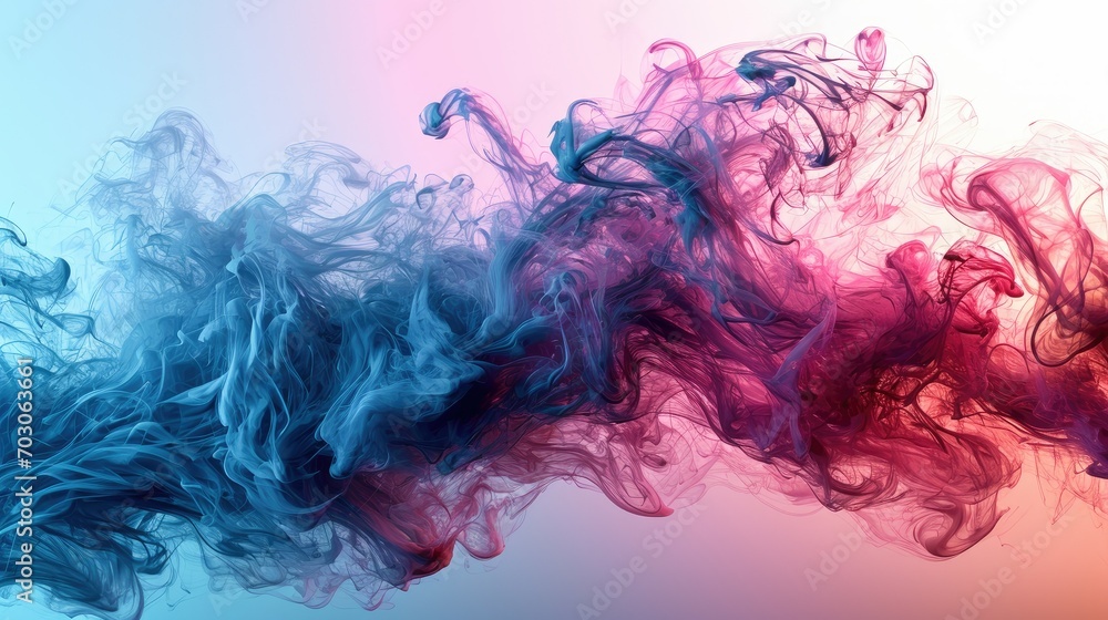 a blue vapor, pink background, simple sharp, music waves, backdrop a blue vapor, pink background, simple sharp, music waves, backdrop