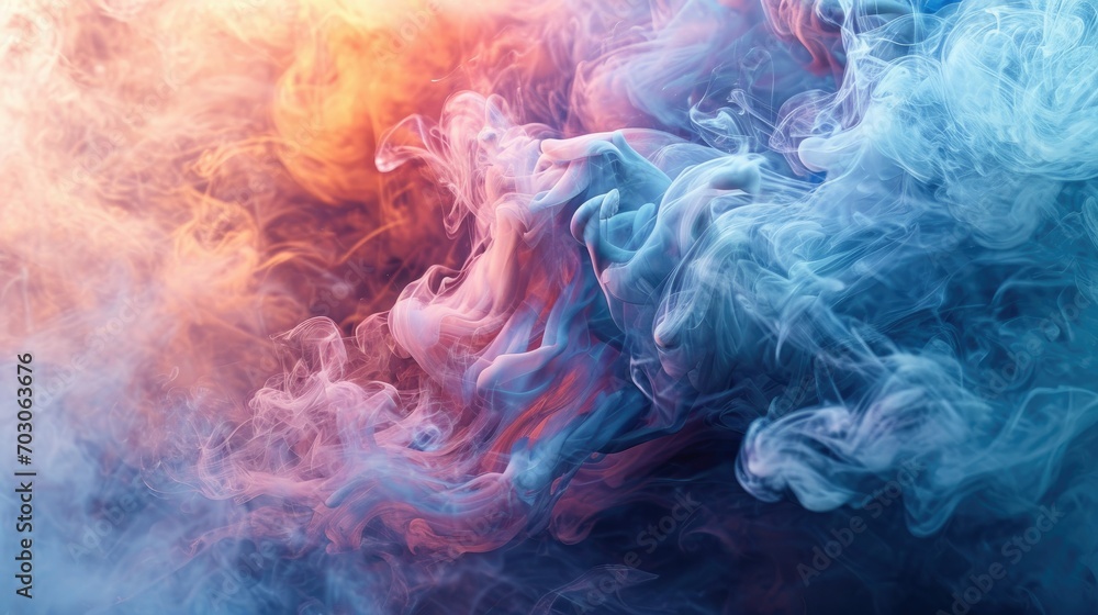 a blue vapor, pink background, simple sharp, music waves backdrop a blue vapor, pink background, simple sharp, music waves backdrop